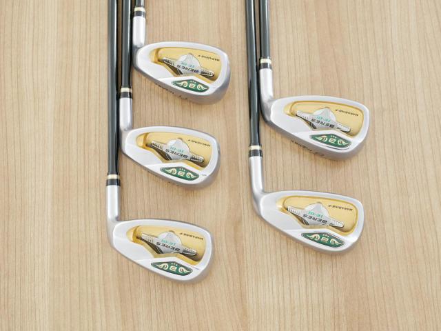 Iron set : Honma : **ก้าน 3 ดาว** ชุดเหล็ก Honma Beres IE-01 (ใบใหญ่ ลอยง่าย เหมาะกับซีเนียร์) มีเหล็ก 7-11 (5 ชิ้น) ก้าน ARMRQ 6 (45) Flex R (3 ดาว)