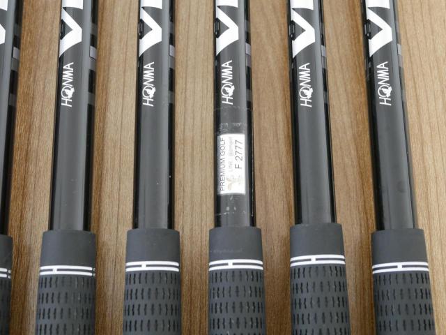 Iron set : Honma : ชุดเหล็ก Honma Tour World TW757P (ออกปี 2022) มีเหล็ก 5-Pw (6 ชิ้น) ก้านกราไฟต์ Honma Vizard 50 Flex R