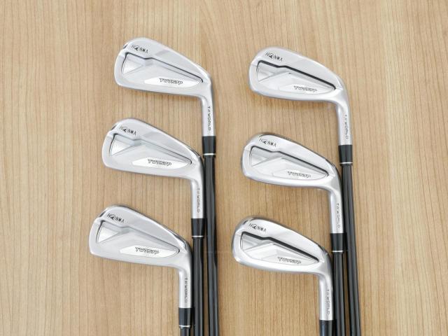 Iron set : Honma : ชุดเหล็ก Honma Tour World TW757P (ออกปี 2022) มีเหล็ก 5-Pw (6 ชิ้น) ก้านกราไฟต์ Honma Vizard 50 Flex R