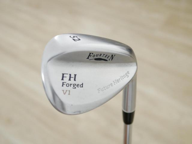 Wedge : Fourteen : Wedge Fourteen FH Forged V1 Loft 52 ก้านเหล็ก NS Pro TS114W Flex S