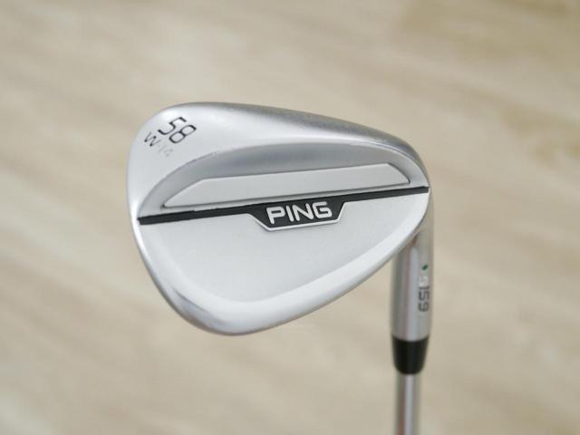 Wedge : Other : Wedge Ping S159 (รุ่นล่าสุด ออกปี 2024) Loft 58 ก้านเหล็ก NS Pro Modus 115 Flex S