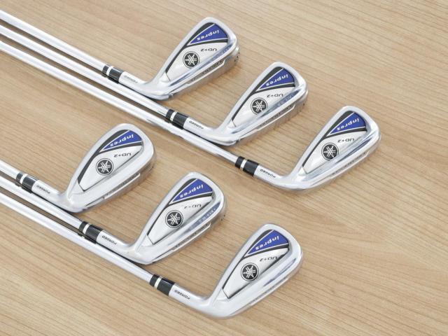 Iron set : Yamaha : ชุดเหล็ก Yamaha Inpres UD+2 (ออกปี 2019 ตีไกลที่สุด ไกลกว่าเหล็กทั่วไป 2 เบอร์ หน้าเด้ง COR 0.822) มีเหล็ก 6-Pw,Aw (6 ชิ้น) ก้านเหล็ก NS Pro Zelos 7 Flex S