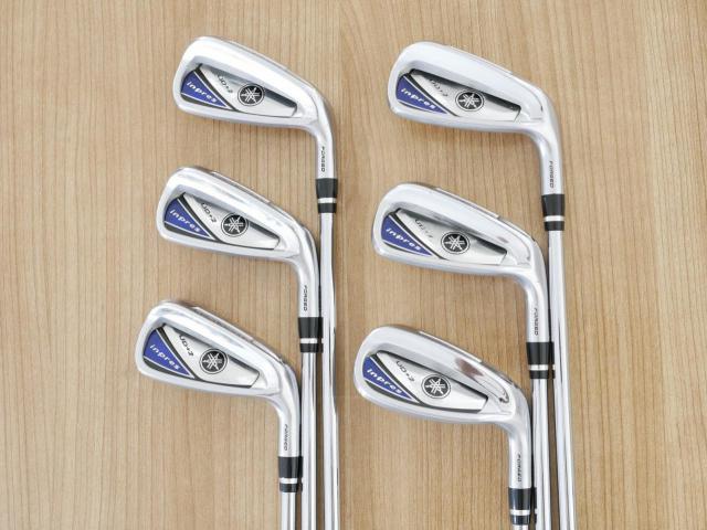 Iron set : Yamaha : ชุดเหล็ก Yamaha Inpres UD+2 (ออกปี 2019 ตีไกลที่สุด ไกลกว่าเหล็กทั่วไป 2 เบอร์ หน้าเด้ง COR 0.822) มีเหล็ก 6-Pw,Aw (6 ชิ้น) ก้านเหล็ก NS Pro Zelos 7 Flex S