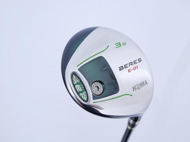 Fairway Wood : Honma : หัวไม้ 3 Honma Beres E-01 (เหมาะกับซีเนียร์) Loft 16 ก้าน ARMRQ 6 (45) FLex R (2 ดาว)