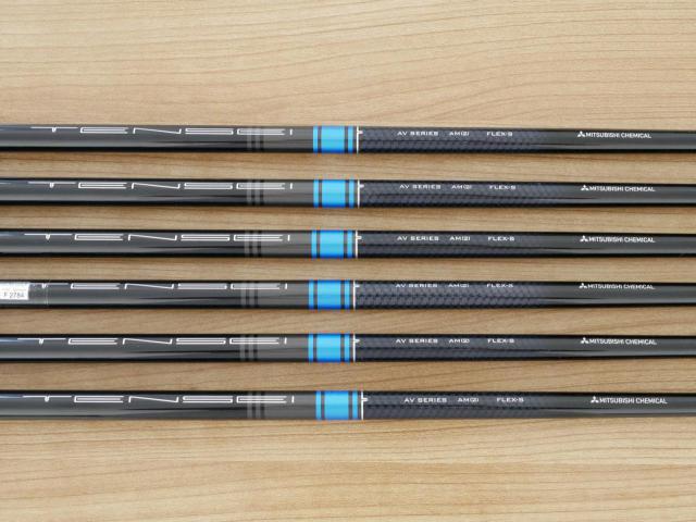 Iron set : Titleist : ชุดเหล็ก Titleist T200 Forged (รุ่นล่าสุด ออกปี 2023 Japan Spec) มีเหล็ก 5-Pw (6 ชิ้น) ก้านกราไฟต์ Mitsubishi TENSEI AM2 Flex S