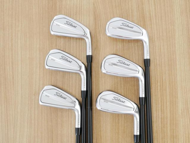 Iron set : Titleist : ชุดเหล็ก Titleist T200 Forged (รุ่นล่าสุด ออกปี 2023 Japan Spec) มีเหล็ก 5-Pw (6 ชิ้น) ก้านกราไฟต์ Mitsubishi TENSEI AM2 Flex S