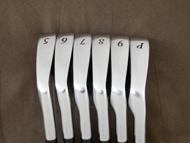 Iron set : Miura : ชุดเหล็ก Miura PP-9003 Passing Point (Forged) มีเหล็ก 5-Pw (6 ชิ้น) ก้านกราไฟต์ Fujikura MCI 80 Flex S