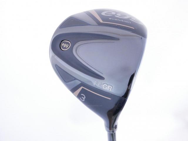 Fairway Wood : PRGR : หัวไม้ 3 PRGR Super EGG Evolution (รุ่นล่าสุด ออกปี 2024 หน้าเด้งเกินกฏ ตีไกลมาก) Loft 16 Flex R (M-37)