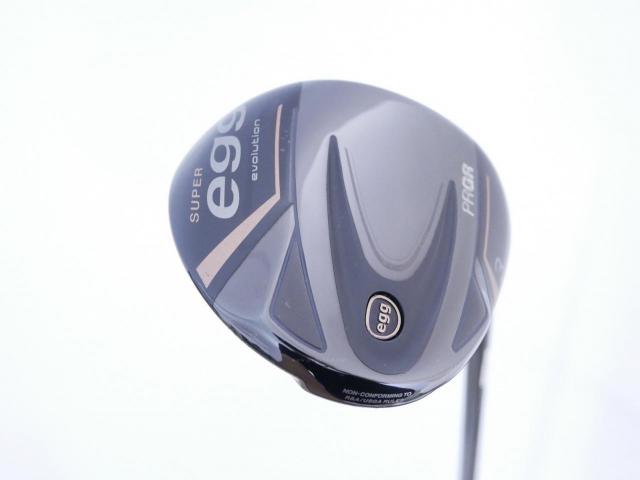 Fairway Wood : PRGR : หัวไม้ 3 PRGR Super EGG Evolution (รุ่นล่าสุด ออกปี 2024 หน้าเด้งเกินกฏ ตีไกลมาก) Loft 16 Flex R (M-37)