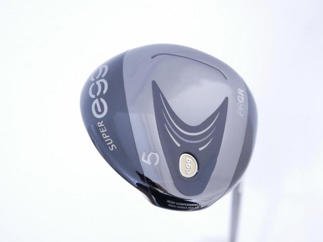 Fairway Wood : PRGR : หัวไม้ 5 PRGR Super Egg (รุ่นปี 2023 หน้าเด้งเกินกฏ COR 0.84 หายากมาก) Loft 19 ก้าน M-40 Flex SR