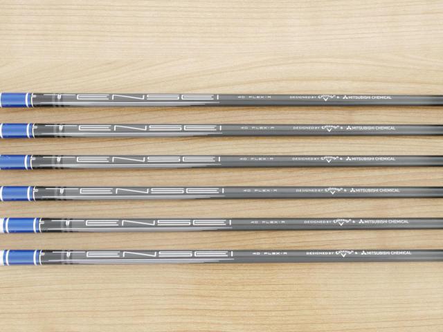 Iron set : Callaway : ชุดเหล็ก Callaway Paradym Ai Smoke Max Fast (ออกปี 2024 ตีง่ายมาก ไกล Japan Spec.) มีเหล็ก 6-Pw,Aw (6 ชิ้น) ก้านกราไฟต์ Mitsubishi TENSEI 40 Flex R