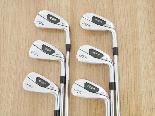 Iron set : Callaway : ชุดเหล็ก Callaway Rogue ST Pro (ออกปี 2022 คม นุ่ม แน่นมาก) มีเหล็ก 5-Pw (6 ชิ้น) ก้านเหล็ก Dynamic Gold 95 S200