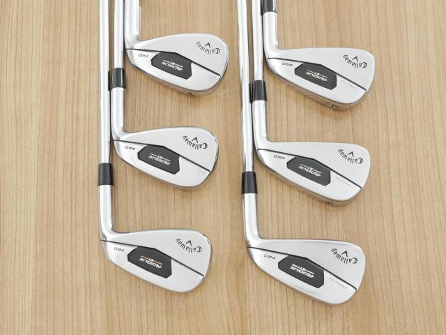 Iron set : Callaway : ชุดเหล็ก Callaway Rogue ST Pro (ออกปี 2022 คม นุ่ม แน่นมาก) มีเหล็ก 5-Pw (6 ชิ้น) ก้านเหล็ก Dynamic Gold 95 S200