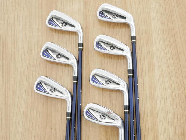 Iron set : Yamaha : ชุดเหล็ก Yamaha Inpres UD+2 (ออกปี 2019 ตีไกลที่สุด ไกลกว่าเหล็กทั่วไป 2 เบอร์ หน้าเด้ง COR 0.822) มีเหล็ก 5-Pw,Aw (7 ชิ้น) ก้านกราไฟต์ Flex SR