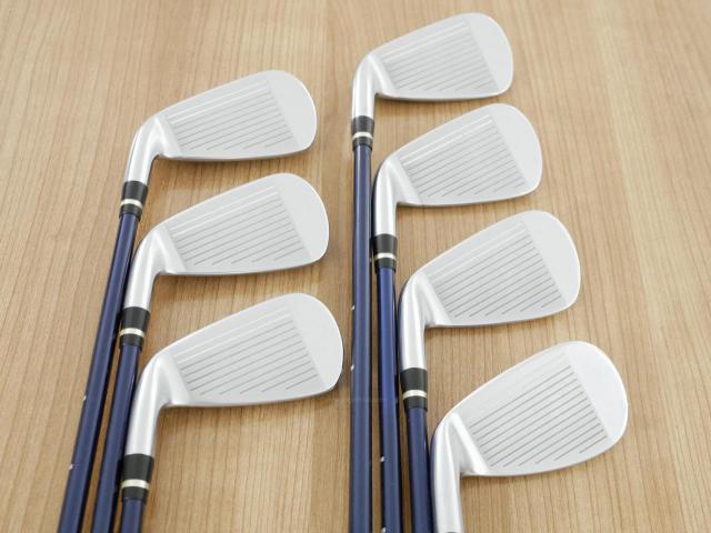 Iron set : Yamaha : ชุดเหล็ก Yamaha Inpres UD+2 (ออกปี 2019 ตีไกลที่สุด ไกลกว่าเหล็กทั่วไป 2 เบอร์ หน้าเด้ง COR 0.822) มีเหล็ก 5-Pw,Aw (7 ชิ้น) ก้านกราไฟต์ Flex SR
