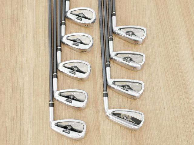 Iron set : Yamaha : ชุดเหล็ก Yamaha Inpres X Classic Forged (ใบใหญ่ เด้ง ไกล) มีเหล็ก 5-Pw,Aw,As,Sw (9 ชิ้น) ก้านกราไฟต์ Flex R
