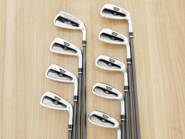Iron set : Yamaha : ชุดเหล็ก Yamaha Inpres X Classic Forged (ใบใหญ่ เด้ง ไกล) มีเหล็ก 5-Pw,Aw,As,Sw (9 ชิ้น) ก้านกราไฟต์ Flex R