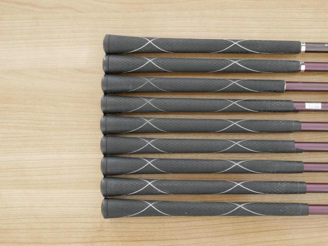 Iron set : Yamaha : ชุดเหล็ก Yamaha Inpres X Classic Forged (ใบใหญ่ เด้ง ไกล) มีเหล็ก 5-Pw,Aw,As,Sw (9 ชิ้น) ก้านกราไฟต์ Flex R