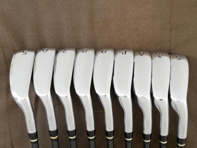 Iron set : Yamaha : ชุดเหล็ก Yamaha Inpres X Classic Forged (ใบใหญ่ เด้ง ไกล) มีเหล็ก 5-Pw,Aw,As,Sw (9 ชิ้น) ก้านกราไฟต์ Flex R