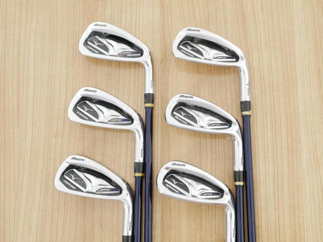 Iron set : Mizuno : ชุดเหล็ก Mizuno JPX EIII Forged (รุ่นท๊อป หายาก นุ่ม ตีไกล) มีเหล็ก 5-Pw (6 ชิ้น) ก้านกราไฟต์ Flex R