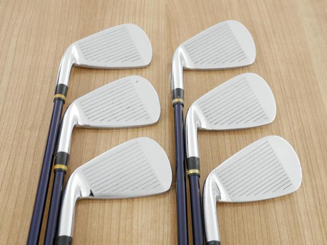 Iron set : Mizuno : ชุดเหล็ก Mizuno JPX EIII Forged (รุ่นท๊อป หายาก นุ่ม ตีไกล) มีเหล็ก 5-Pw (6 ชิ้น) ก้านกราไฟต์ Flex R