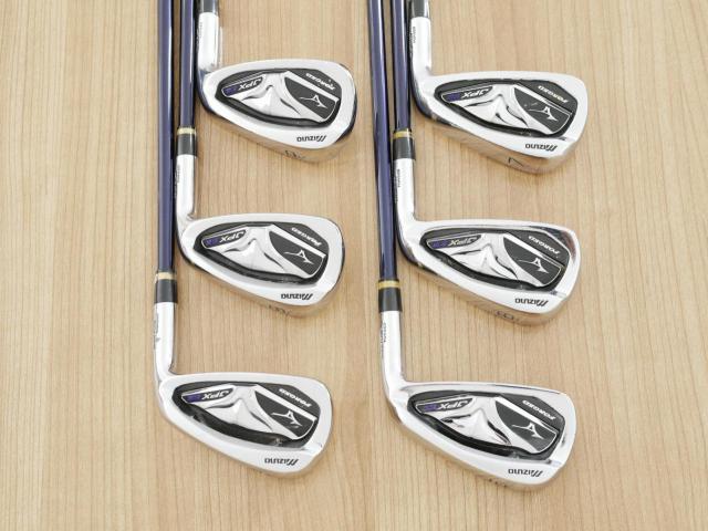 Iron set : Mizuno : ชุดเหล็ก Mizuno JPX EIII Forged (รุ่นท๊อป หายาก นุ่ม ตีไกล) มีเหล็ก 5-Pw (6 ชิ้น) ก้านกราไฟต์ Flex R