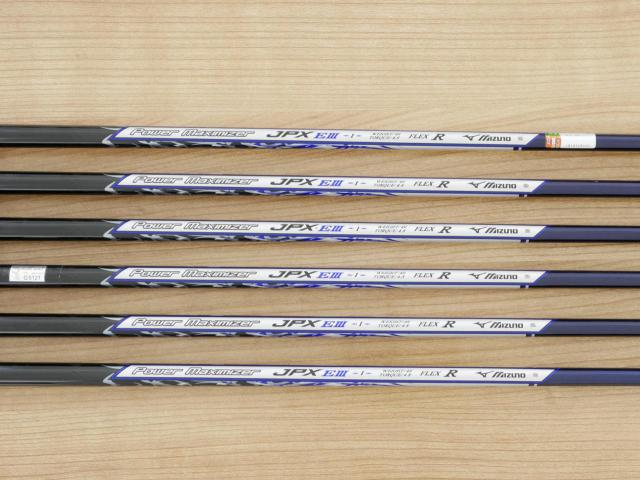 Iron set : Mizuno : ชุดเหล็ก Mizuno JPX EIII Forged (รุ่นท๊อป หายาก นุ่ม ตีไกล) มีเหล็ก 5-Pw (6 ชิ้น) ก้านกราไฟต์ Flex R