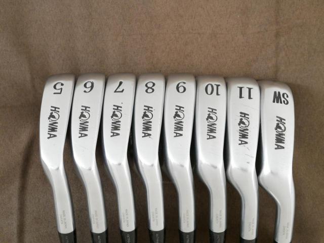 Iron set : Honma : ชุดเหล็ก Honma TwinMarks AP-702 (หน้าเด้ง) มีเหล็ก 5-11,Sw (9 ชิ้น) ก้านกราไฟต์ FLex R