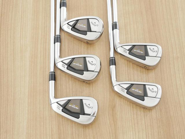 Iron set : Callaway : ชุดเหล็ก Callaway Rogue ST Max Fast (ออกปี 2022 ตีง่ายที่สุด ไกลสุดของ Callaway) มีเหล็ก 6-Pw (5 ชิ้น) ก้านเหล็ก NS Pro 850 NEO Flex S