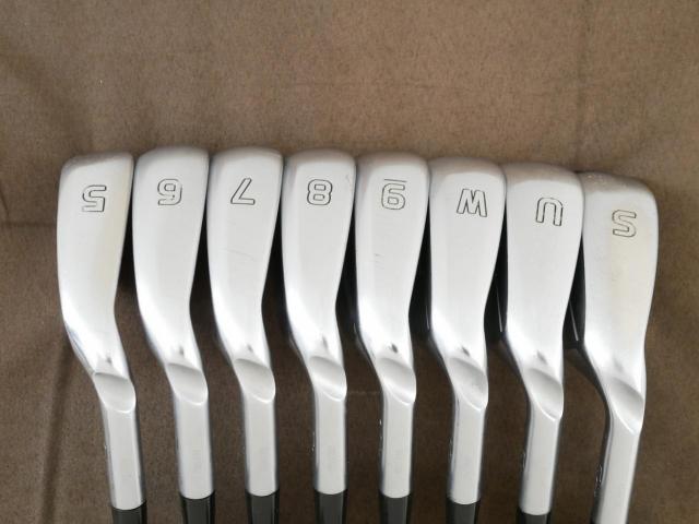 Iron set : Ping : ชุดเหล็ก Ping G700 (ปี 2019 Japan Spec. ใบใหญ่ ง่ายที่สุด ไกลที่สุดของ Ping) มีเหล็ก 5-Pw,Aw,Sw (8 ชิ้น) ก้านกราไฟต์ Mitsubishi FUBUKI Flex R