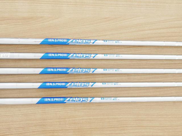 Iron set : Yamaha : ชุดเหล็ก Yamaha Inpres UD+2 (ออกปี 2021 ตีไกลที่สุด ไกลกว่าเหล็กทั่วไป 2 เบอร์ หน้าเด้ง COR 0.822) มีเหล็ก 7-Pw,Aw (5 ชิ้น) ก้านเหล็ก NS Pro Zelos 7 Flex S