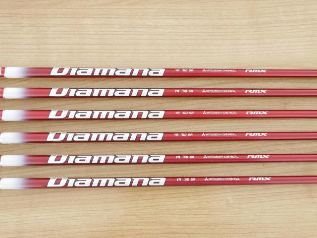 Iron set : Yamaha : ชุดเหล็ก Yamaha RMX VD40 (ออกปี 2022 ตีไกลและง่ายมากๆๆ ค่า MOI สูงสุด) มีเหล็ก 5-Pw (6 ชิ้น) ก้านกราไฟต์ Mitsubishi Diamana YR i50 Flex SR
