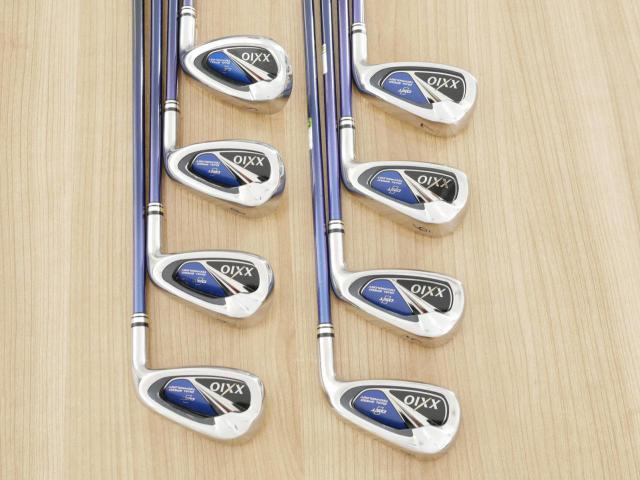 Iron set : XXIO : ชุดเหล็ก XXIO 8 (ใบใหญ่ ตีง่าย ไกล) มีเหล็ก 4-Pw,Sw (8 ชิ้น) ก้านกราไฟต์ MP-800 Flex S