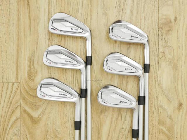 Iron set : Other Brand : ชุดเหล็ก Srixon ZX5 Forged (ออกปี 2021) มีเหล็ก 5-Pw (6 ชิ้น) ก้านกราไฟต์ Fujikura MCI 90 Flex S
