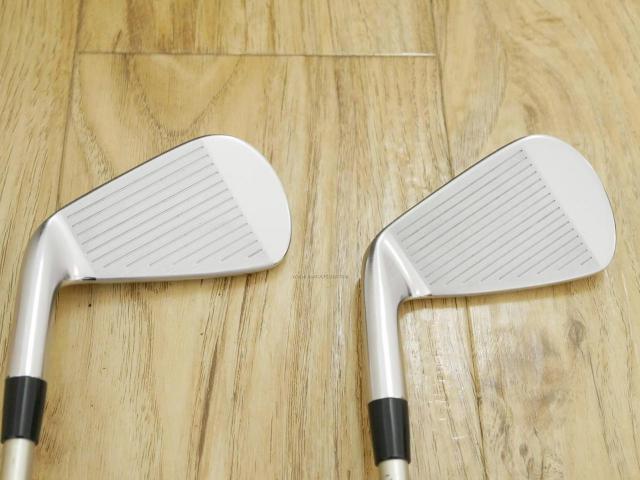 Iron set : Other Brand : ชุดเหล็ก Srixon ZX5 Forged (ออกปี 2021) มีเหล็ก 5-Pw (6 ชิ้น) ก้านกราไฟต์ Fujikura MCI 90 Flex S