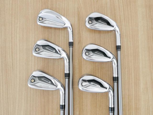 Iron set : Taylormade : ชุดเหล็ก Taylormade Gloire (รุ่นท๊อปสุด Japan Spec. ใบใหญ่ ตีง่าย ไกล) มีเหล็ก 5-Pw (6 ชิ้น) ก้านกราไฟต์ Flex R