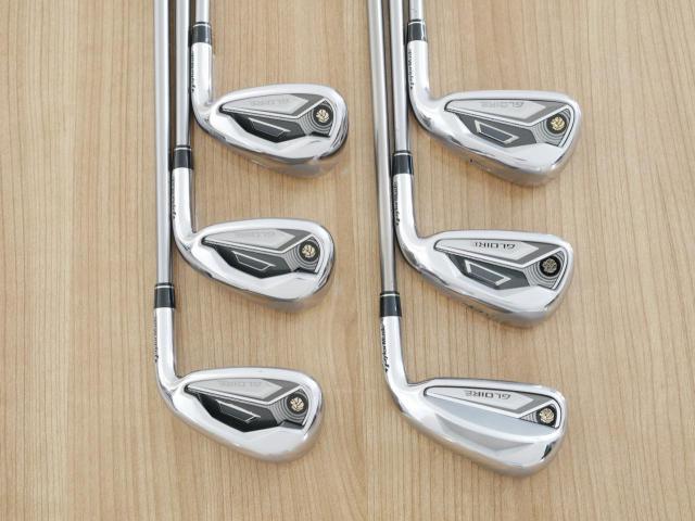 Iron set : Taylormade : ชุดเหล็ก Taylormade Gloire (รุ่นท๊อปสุด Japan Spec. ใบใหญ่ ตีง่าย ไกล) มีเหล็ก 5-Pw (6 ชิ้น) ก้านกราไฟต์ Flex R