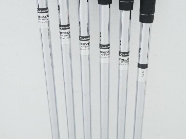 Iron set : Taylormade : ชุดเหล็ก Taylormade M6 (ออกปี 2019 Japan Spec) มีเหล็ก 5-Pw (6 ชิ้น) ก้านเหล็ก REAX 85 Flex S