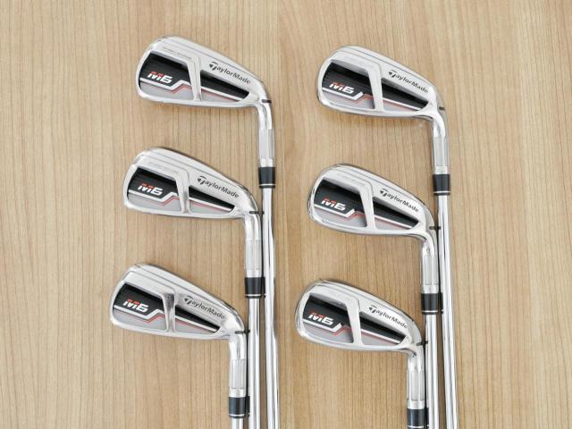Iron set : Taylormade : ชุดเหล็ก Taylormade M6 (ออกปี 2019 Japan Spec) มีเหล็ก 5-Pw (6 ชิ้น) ก้านเหล็ก REAX 85 Flex S