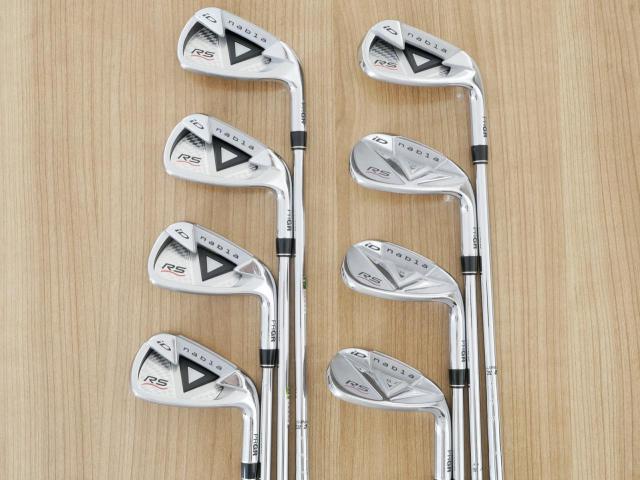 Iron set : PRGR : ชุดเหล็ก PRGR ID Nabla RS Titan Face (ปี 2015 หน้าเด้ง ตีไกล) มีเหล็ก 5-Pw,Aw,Sw (8 ชิ้น) ก้านเหล็ก True Temper XP95 S200