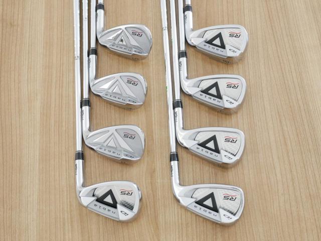Iron set : PRGR : ชุดเหล็ก PRGR ID Nabla RS Titan Face (ปี 2015 หน้าเด้ง ตีไกล) มีเหล็ก 5-Pw,Aw,Sw (8 ชิ้น) ก้านเหล็ก True Temper XP95 S200