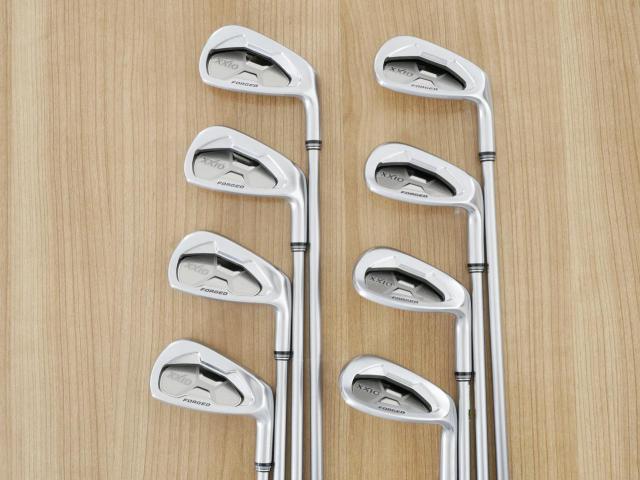 Iron set : XXIO : ชุดเหล็ก XXIO Forged 5 มีเหล็ก 5-Pw,Aw,Sw (8 ชิ้น) ก้านกราไฟต์ MX-5000 Flex S