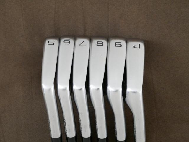 Iron set : Taylormade : ชุดเหล็ก Taylormade P7MC Forged (ซีรี่ย์ท้อปสุด ออกปี 2021) มีเหล็ก 5-Pw (6 ชิ้น) ก้านเหล็ก NS Pro Modus 105 Flex S
