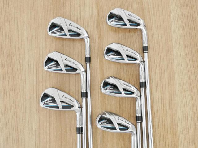 Iron set : Taylormade : ชุดเหล็ก Taylormade SIM MAX (ออกปี 2020 Japan Spec.) มีเหล็ก 6-Pw,Aw,Sw (7 ชิ้น) ก้านเหล็ก KBS Max 85 Flex S