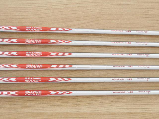 Iron set : Ping : ชุดเหล็ก Ping iBlade (ปี 2018) มีเหล็ก 5-Pw (6 ชิ้น) ก้านเหล็ก NS Pro Modus 120 Flex S
