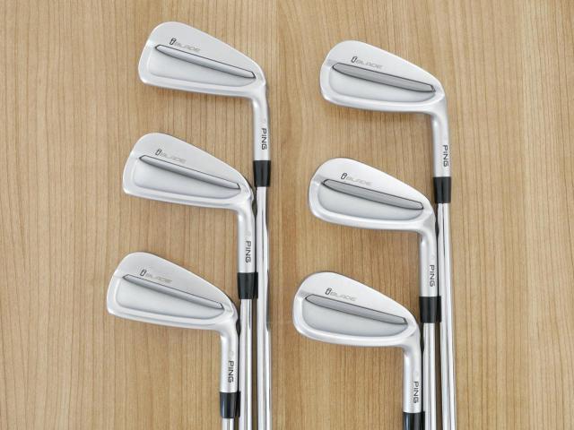 Iron set : Ping : ชุดเหล็ก Ping iBlade (ปี 2018) มีเหล็ก 5-Pw (6 ชิ้น) ก้านเหล็ก NS Pro Modus 120 Flex S