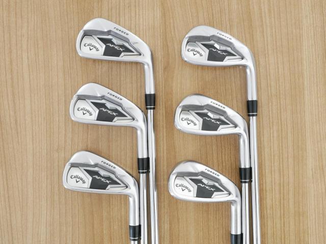 Iron set : Callaway : ชุดเหล็ก Callaway APEX Forged (ออกปี 2019) มีเหล็ก 5-Pw (6 ชิ้น) ก้านเหล็ก NS Pro Modus 105 Flex S