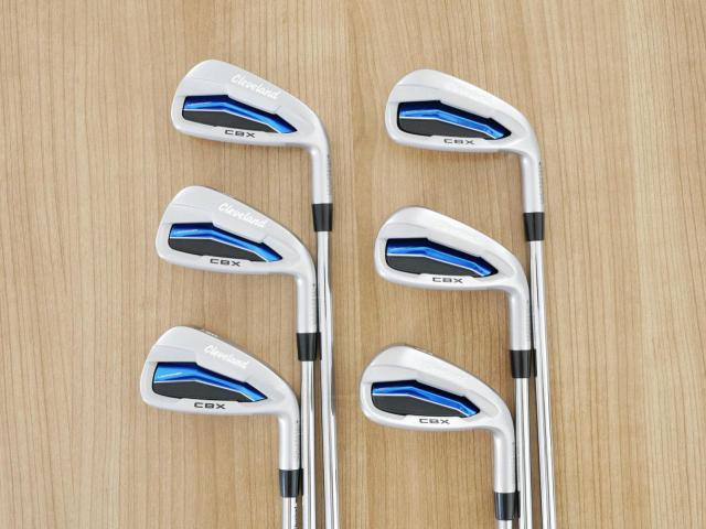 Iron set : Other Brand : ชุดเหล็ก Cleveland Launcher CBX มีเหล็ก 5-Pw (6 ชิ้น) ก้านเหล็ก Dynamic Gold 98 DST R300