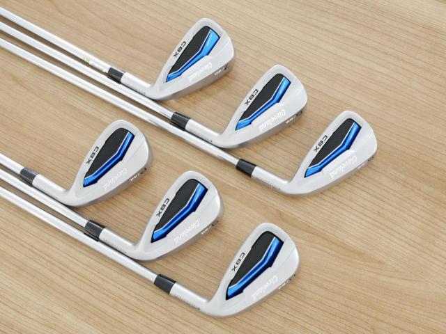 Iron set : Other Brand : ชุดเหล็ก Cleveland Launcher CBX มีเหล็ก 5-Pw (6 ชิ้น) ก้านเหล็ก Dynamic Gold 98 DST R300