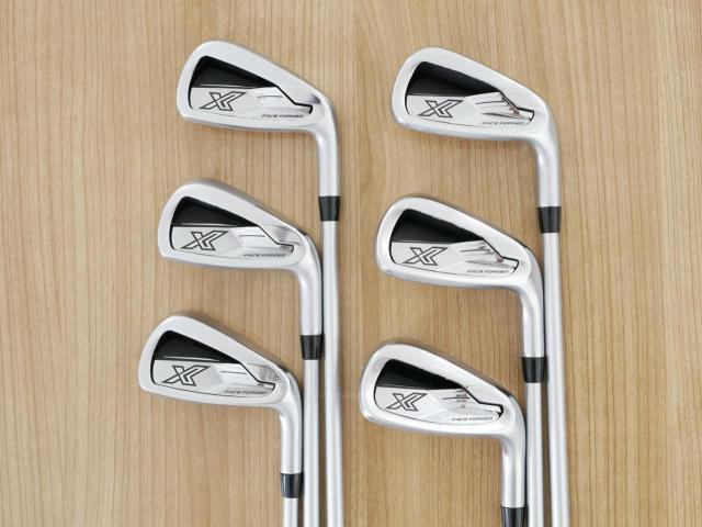 Iron set : XXIO : ชุดเหล็ก XXIO X Face Forged (รุ่นล่าสุด ปี 2024) มีเหล็ก 5-Pw (6 ชิ้น) ก้านกราไฟต์ Fujikura MCI 70 Flex R
